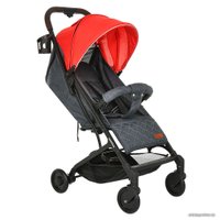 Коляска прогулочная «книга» Pituso Camino (черный/красный)