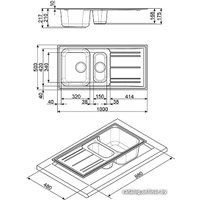 Кухонная мойка Smeg LZ102CT