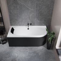 Ванна Lauter Bliss 150 L 21201051L (с черным подголовником)