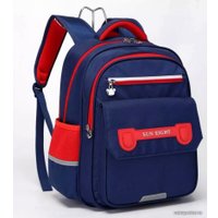 Школьный рюкзак Sun Eight SE-90058 (темно-синий/красный)