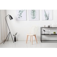 Стул LoftyHome Jasmin VC1090S-W (белый)