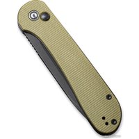 Складной нож Civivi Button Lock Elementum 14C28N Steel Handle C2103B (оливковый)