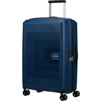 Чемодан-спиннер American Tourister Aerostep Navy Blue 67 см