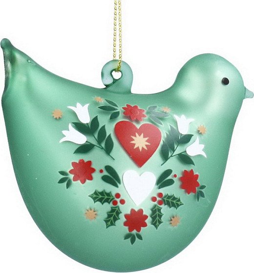 

Елочная игрушка Gisela Graham Alpine Christmas Альпийская птица 00519