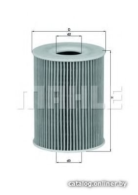 Масляный фильтр Knecht OX254D1