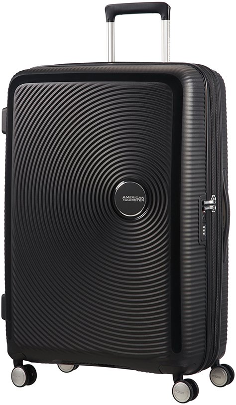 

Чемодан-спиннер American Tourister Soundbox Bass Black 77 см