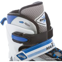 Роликовые коньки MaxCity Enigma Combo Boy (р. 30-33, серый/синий)