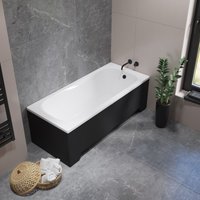 Ванна Lauter Sophia 160х70 21205160 (с каркасом, черным подголовником)