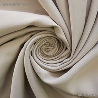 Штора Этель Матовый 1.35x2.6 м (бежевый, 1 шт)