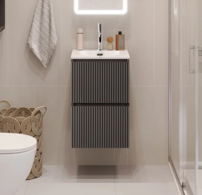 BelBagno Тумба под умывальник UNO-MINI-400-2C-SO-GSO