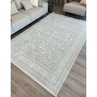 Ковер для жилой комнаты Radjab Carpet Милано RT 719 Прямоугольник 11687RK (1.6x3, Cream/Beige)