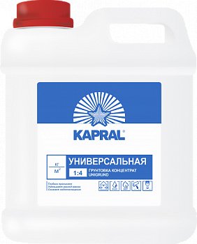 

Акриловая грунтовка Kapral Unigrund Универсальная (5 л)