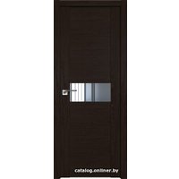 Межкомнатная дверь ProfilDoors 2.05XN L 40x200 (дарк браун, зеркало)