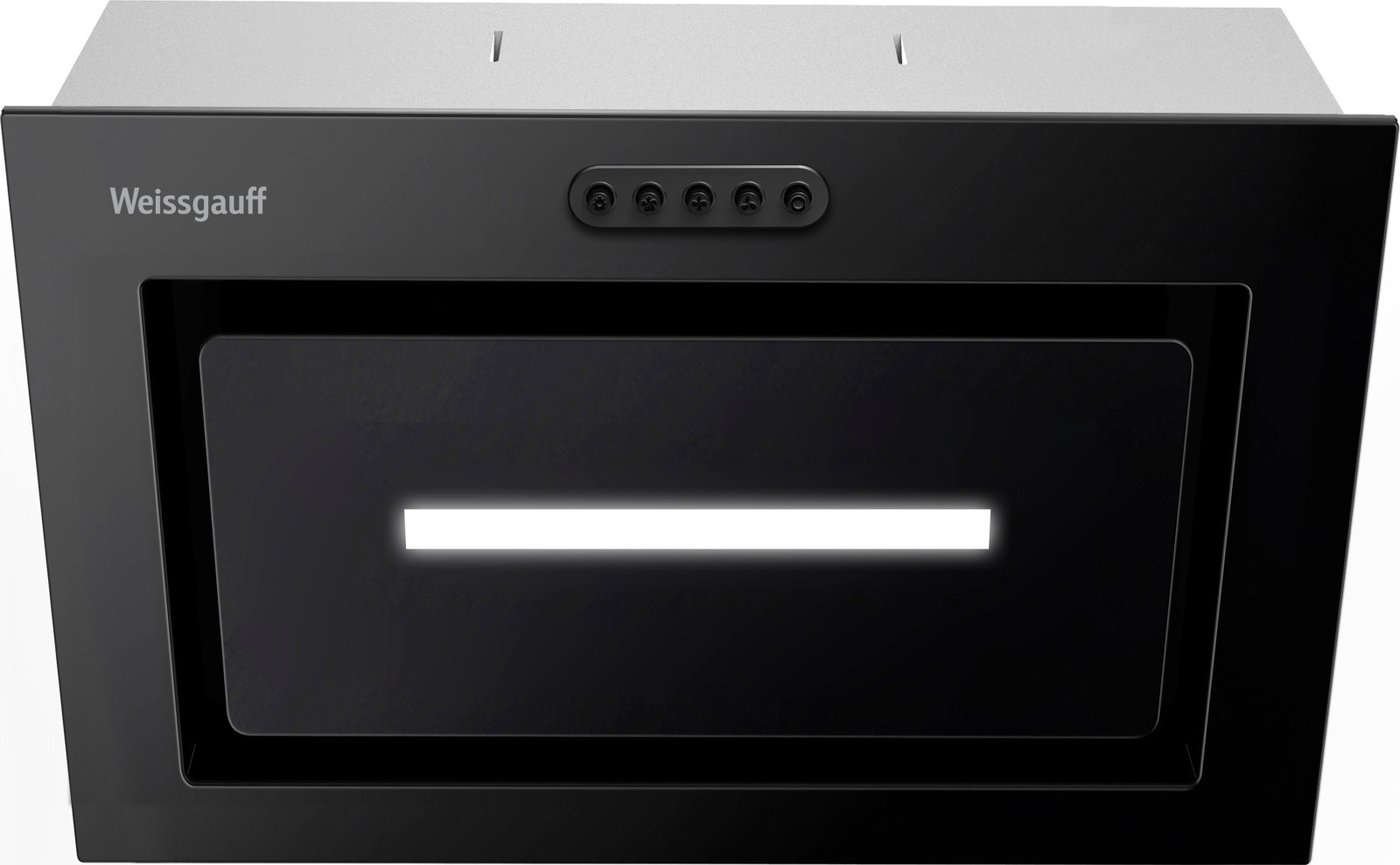 Кухонная вытяжка Weissgauff Aura 456 PB Black Glass