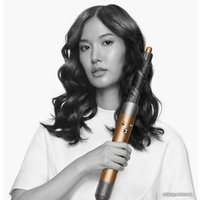 Фен-стайлер Dyson Airwrap Complete Long HS05 (с переходником на евровилку, медный/яркий никель)