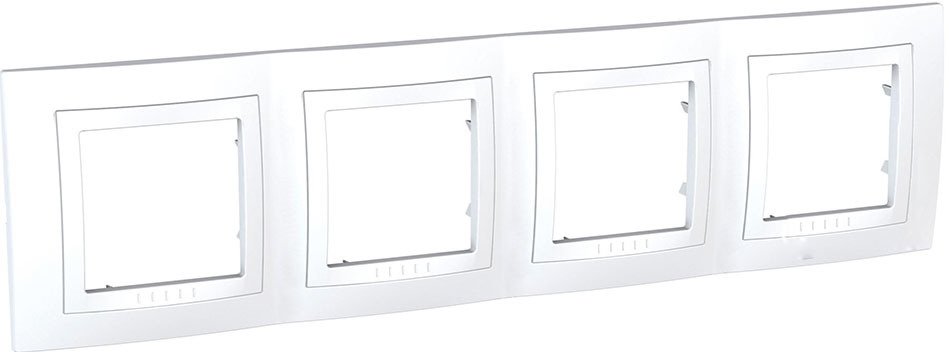 

Рамка Schneider Electric Unica MGU2.008.18 (белый)