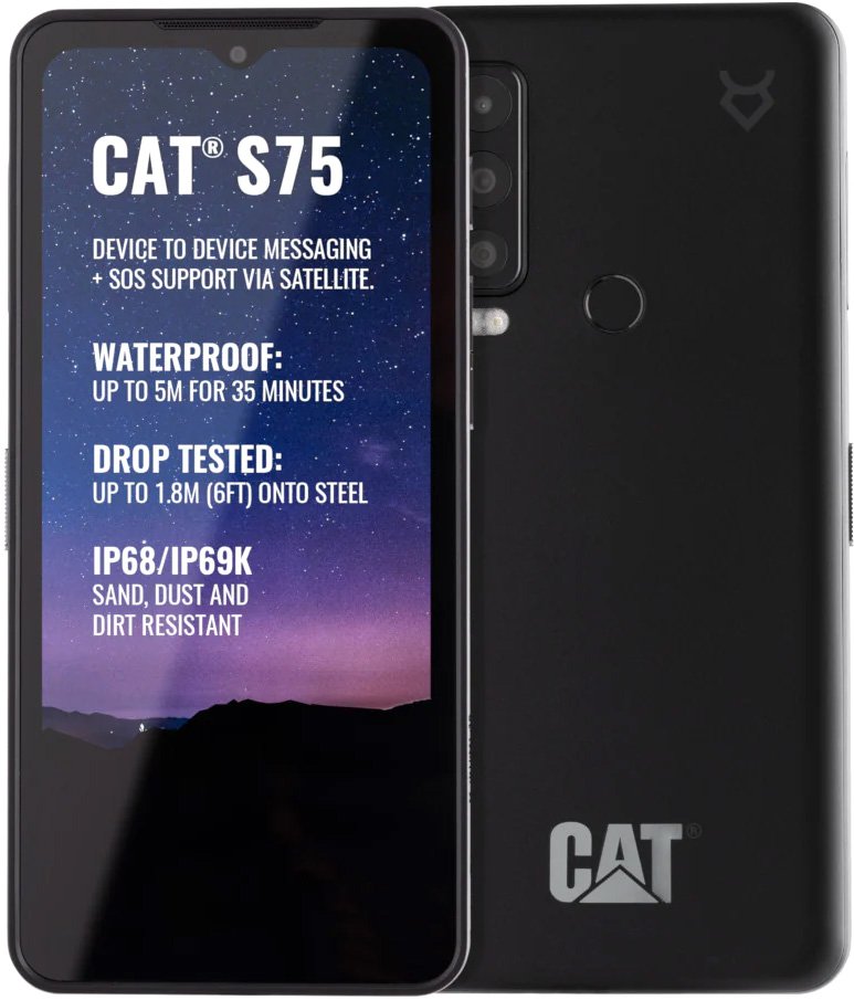

Смартфон Caterpillar Cat S75 6GB/128GB (черный)