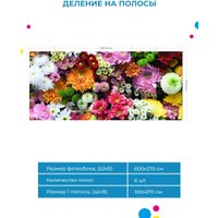 Фотообои ФабрикаФресок Цветочная Оранжерея 1015270 (500x270)