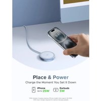 Беспроводное зарядное Ugreen W753 55959 (голубой)