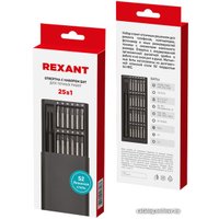 Набор отвертка с битами Rexant 12-4753 (25 предметов)