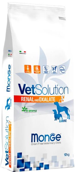 

Сухой корм для собак Monge Vet Solution Renal 12 кг
