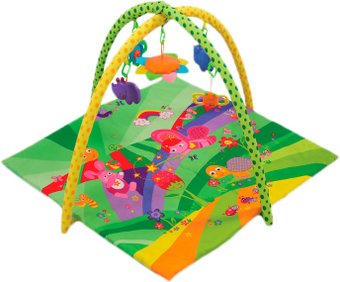 Развивающий коврик Lorelli Сказки 10300330000 (зеленый)