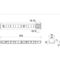 Канал пластиковый Ecoteck ДИ11905000 в Лиде