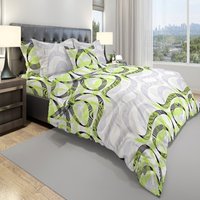 2-спальный комплект постельного белья с евро простыней СонМаркет Электрик 2-спальный с евро простыней