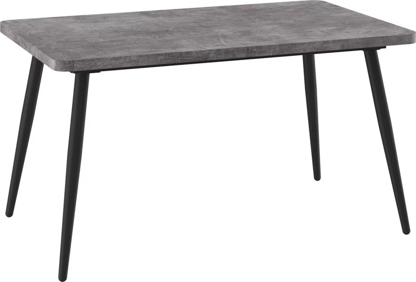 

Кухонный стол Мамадома Borg radial-140 раздвижной 140-180х85 (дымчатая керамика/черный)