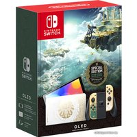 Игровая приставка Nintendo Switch OLED (The Legend of Zelda: Tears of the Kingdom Edition)