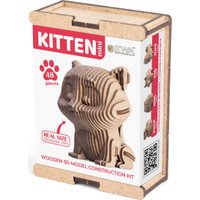 3Д-пазл Eco-Wood-Art Мини. Кошечка