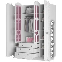 Шкаф распашной Аквилон Розалия №24 (лиственница белая)