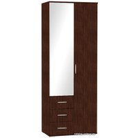 Шкаф распашной МДК ГШ1 2-х створчатый 800x450x2120 (венге)