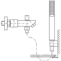 Смеситель Slezak RAV Лоира LR580.5/1