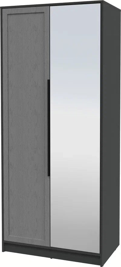 

Шкаф распашной Интерлиния Концепт Тренд КТ-Ш2(з) (антрацит/дуб серый)