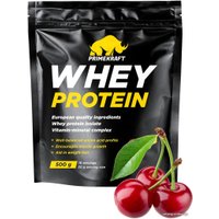 Протеин сывороточный (концентрат) Prime Kraft Whey Protein с витаминами и минералами (900г, дикая вишня)