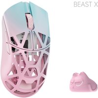 Игровая мышь WLMouse Beast X Pro Omron Solid Slits (голубой/розоывй)