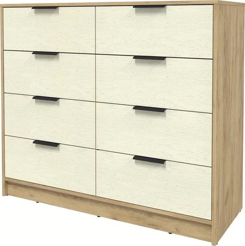 

Комод Интерлиния Концепт КТ-К117 Глосс (дуб золотой/дуб снежный)