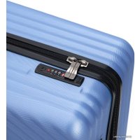 Чемодан-спиннер Torber T1919L 77 см (синий)