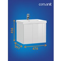  Cersanit Тумба под умывальник Colour 50 64257