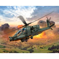 Сборная модель Revell 04985 Американский ударный вертолет AH-64A Apache