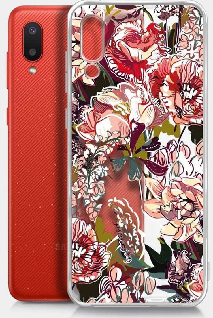 Чехол для телефона BoraSCO ArtWorks для Samsung Galaxy A02 51364 (прозрачный/рисунок)