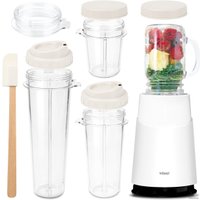 Стационарный блендер Tribest Personal Blender II Mason Jar Ready PB-430 (белый)