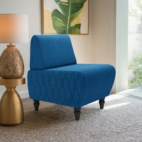 Интерьерное кресло MONOFIX Буно кресло (велюр/синий №13)