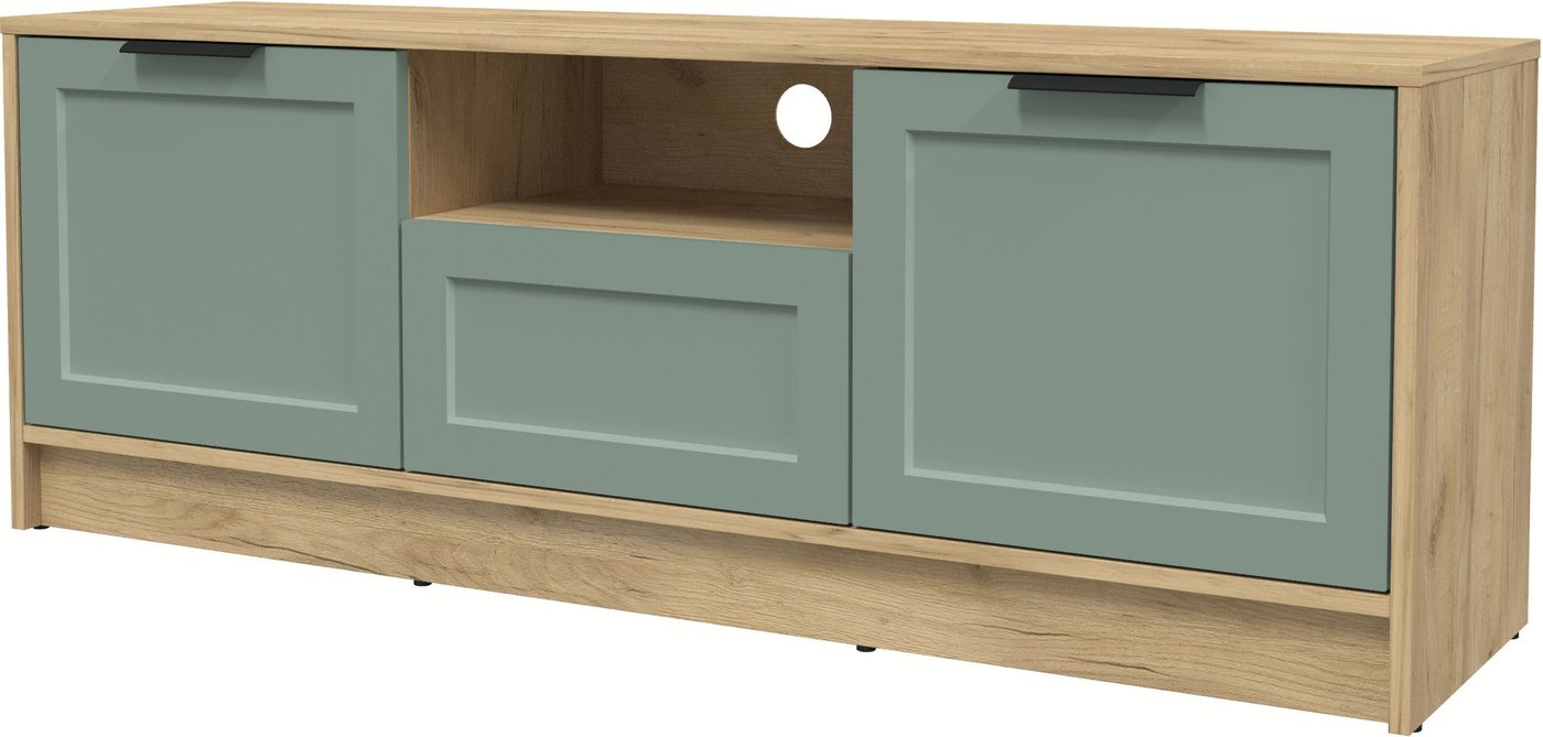 

Тумба Интерлиния ТВ Концепт Тренд КТ-ТВ3-50 (дуб золотой/мята)