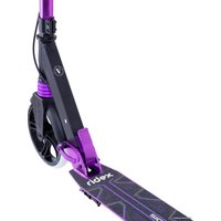 Двухколесный детский самокат Ridex Sigma (черный/фиолетовый)
