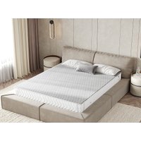 Защитный наматрасник ЭОС Тип C Облако 160х200 Light grey