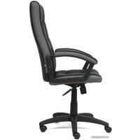 Офисное кресло TetChair Trendy (иск. кожа/ткань, черный/серый)