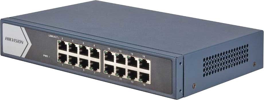 

Неуправляемый коммутатор Hikvision DS-3E0516-E(B)