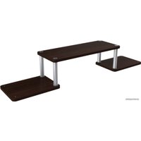 Полка Sheffilton Матрица 54 (венге/алюм.металл/серый)